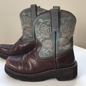 Aritat Fatbaby size 8 Brown and Teal